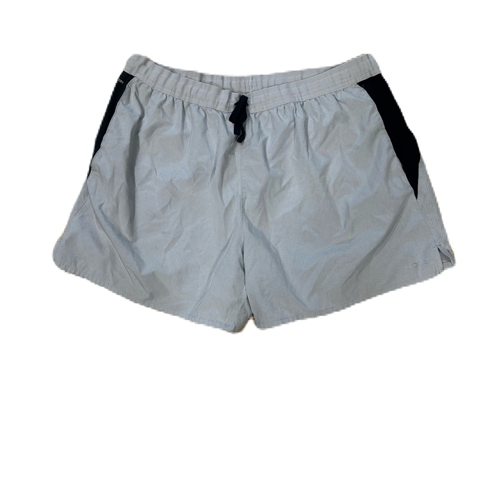 SKORA Shorts Men XL Gray Quick Dry Pockets Athletic Fitness Gym Drawstring